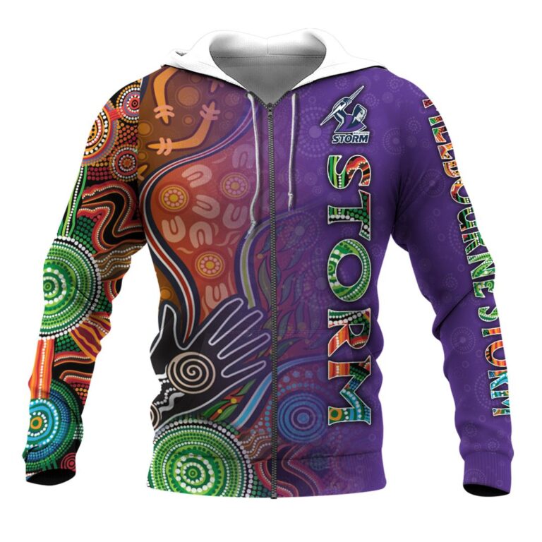 NRL Melbourne Storm | Custom Name & Number | Hoodie/Zip/T-Shirt/Long Sleeve