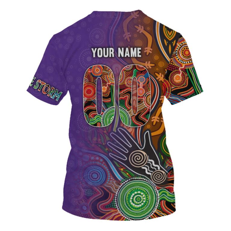 NRL Melbourne Storm | Custom Name & Number | Hoodie/Zip/T-Shirt/Long Sleeve