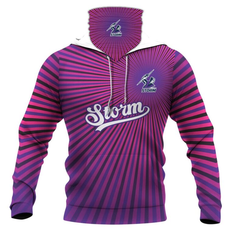 NRL Melbourne Storm | Custom Name & Number | Hoodie/Zip/T-Shirt/Long Sleeve