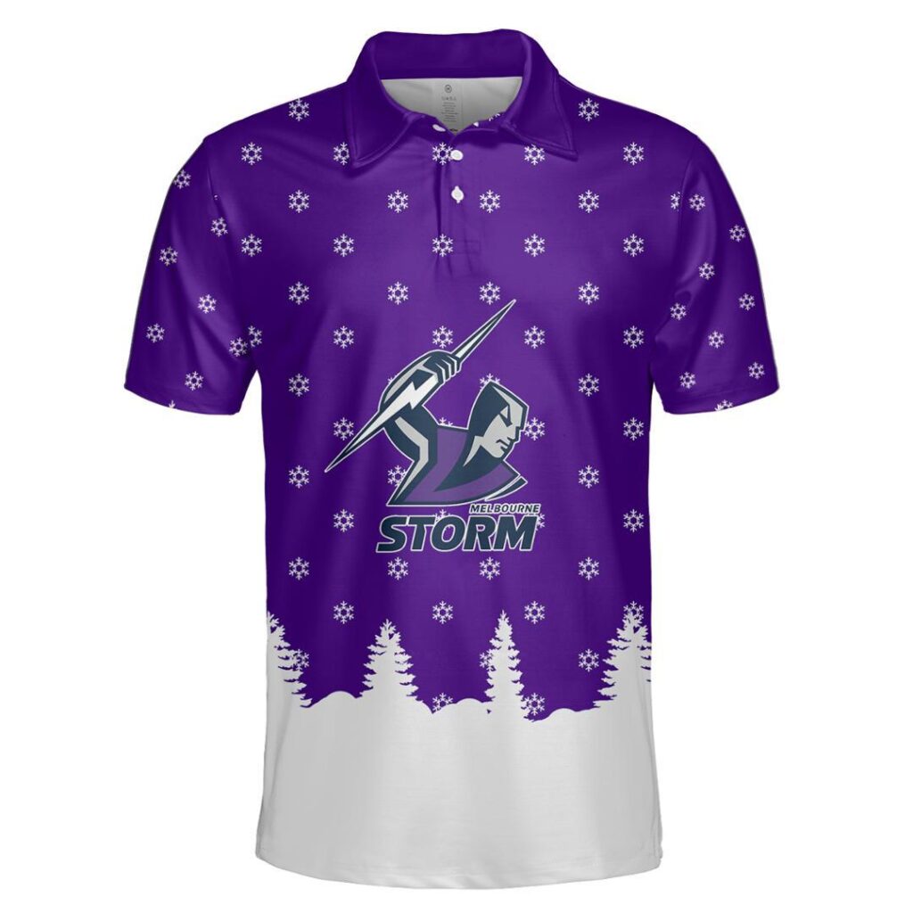 NRL Melbourne Storm Christmas Kid Kid Hoodie/Zip/T-Shirt/Polo/Knitted Sweaters/Long Paint