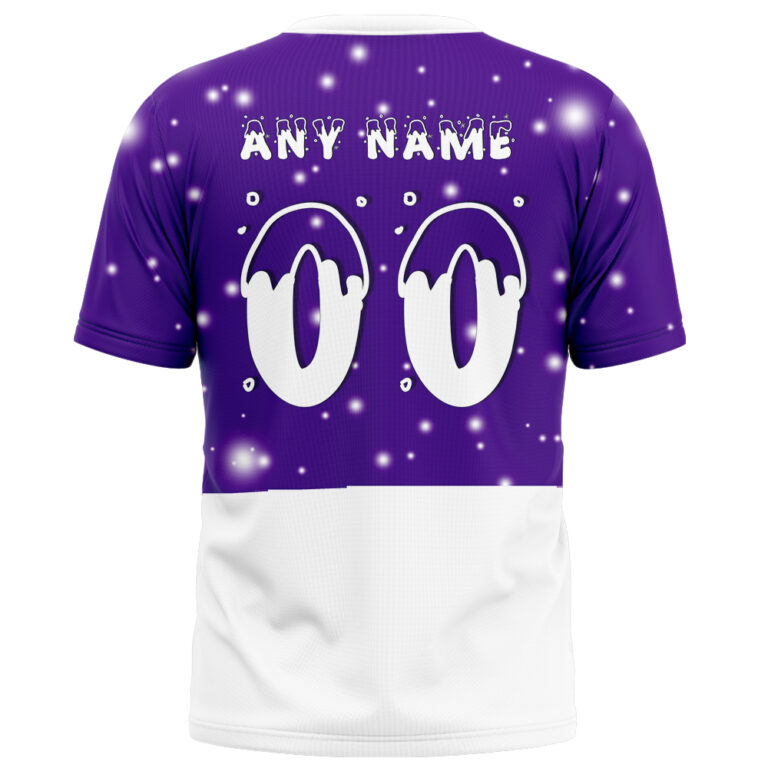 NRL Melbourne Storm Christmas | Custom Name & Number | Hoodie/Zip/T-Shirt/Knitted Sweaters/Polo