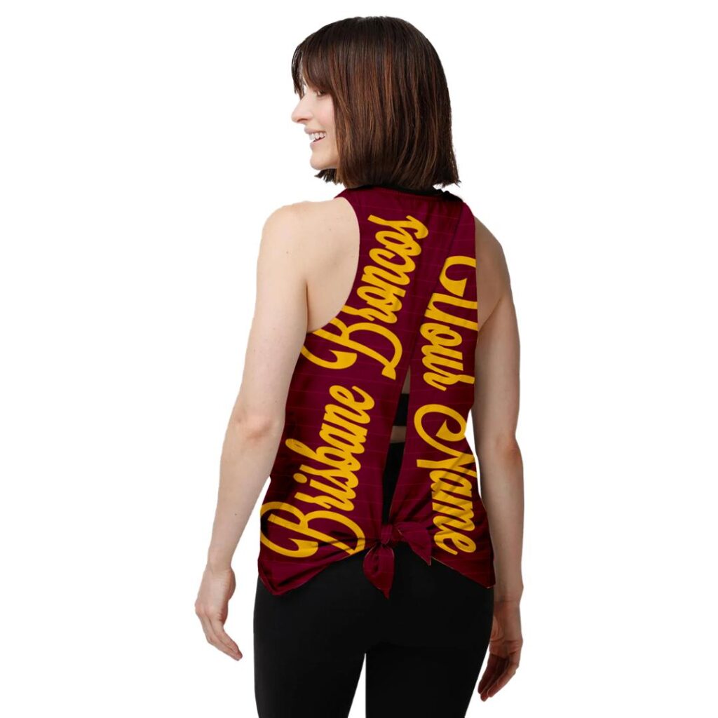 NRL Brisbane Broncos 02077 | Custom Name | 3D Printing