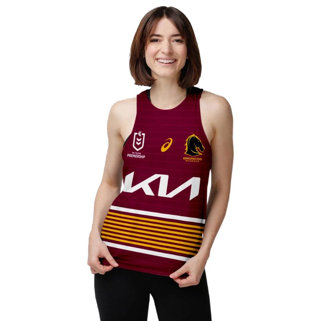 NRL Brisbane Broncos 02077 | Custom Name | 3D Printing