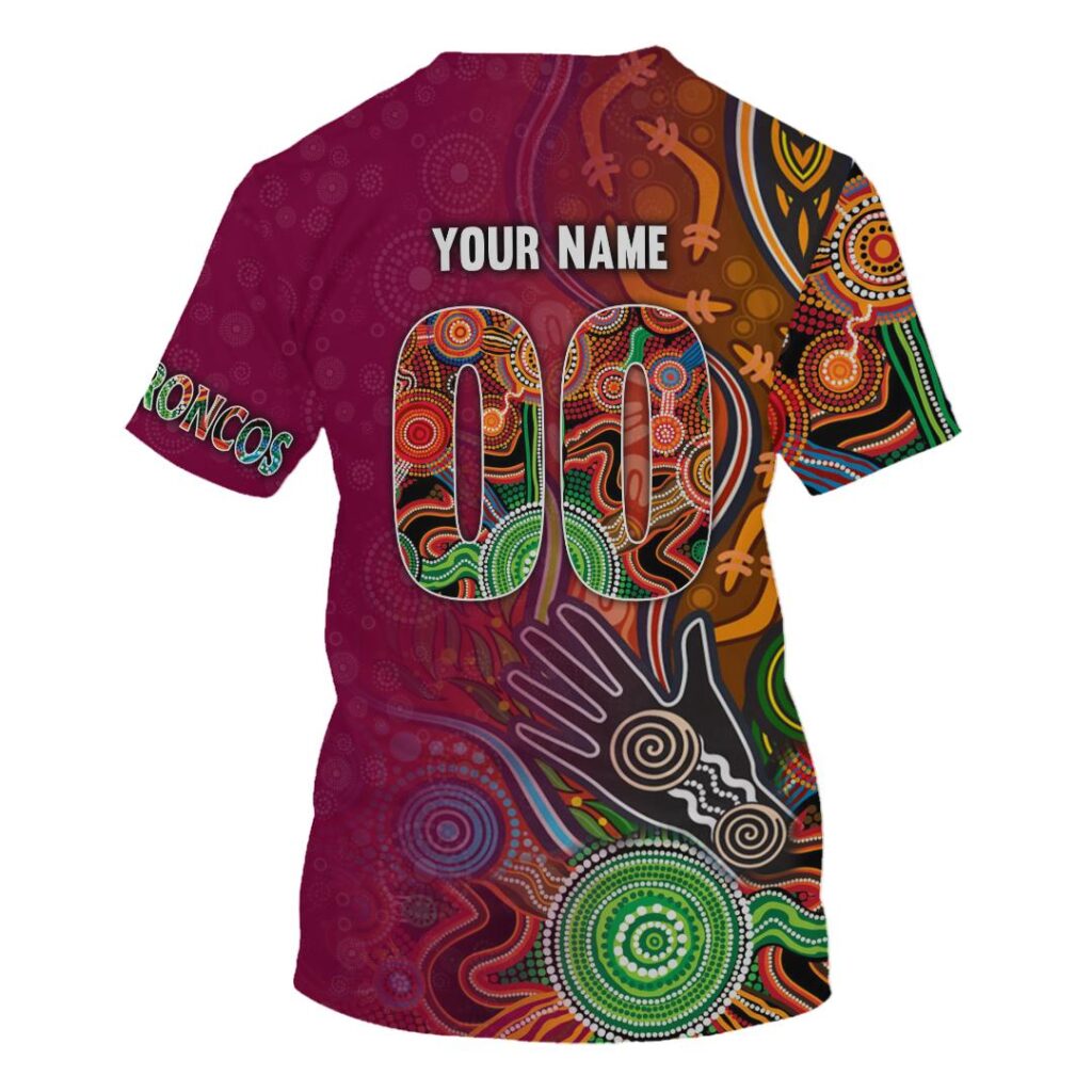 NRL Brisbane Broncos | Custom Name & Number | Hoodie/Zip/T-Shirt/Long Sleeve