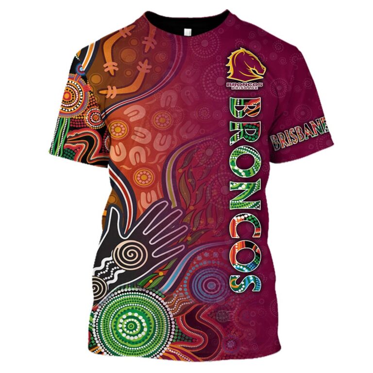 NRL Brisbane Broncos | Custom Name & Number | Hoodie/Zip/T-Shirt/Long Sleeve