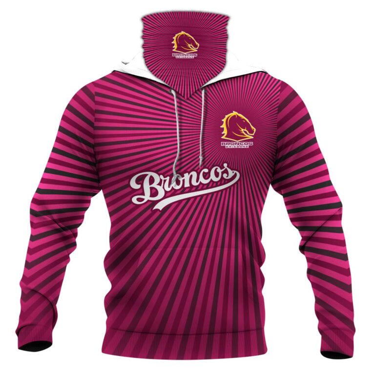 NRL Brisbane Broncos | Custom Name & Number | Hoodie/Zip/T-Shirt/Long Sleeve