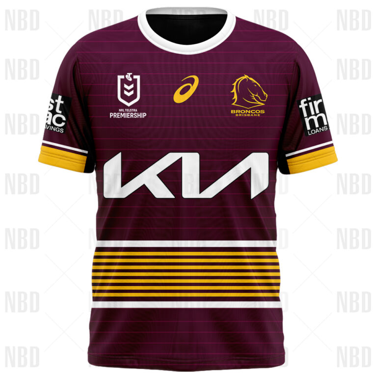 NRL Brisbane Broncos Jersey 2022 Hoodie/Zip/T-Shirt/Long Sleeve/Hawaiian