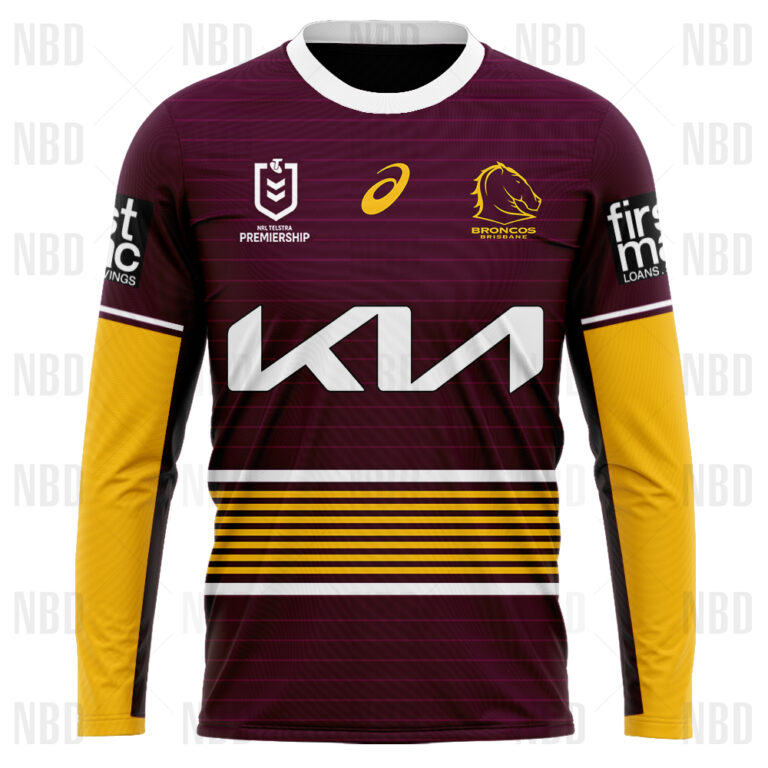 NRL Brisbane Broncos Jersey 2022 Hoodie/Zip/T-Shirt/Long Sleeve/Hawaiian