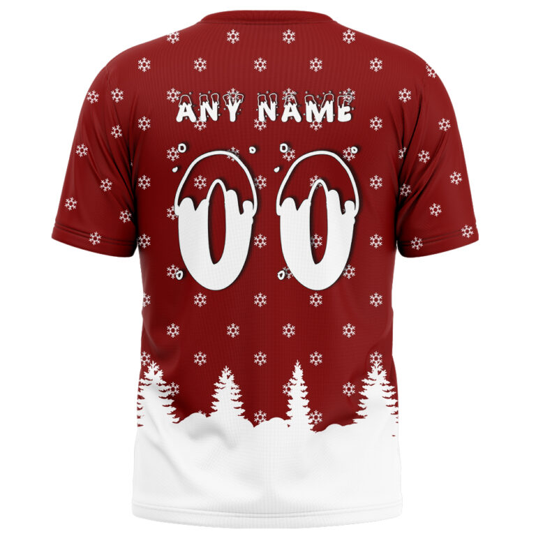 NRL Brisbane Broncos Christmas Kid Kid Hoodie/Zip/T-Shirt/Polo/Knitted Sweaters/Long Paint