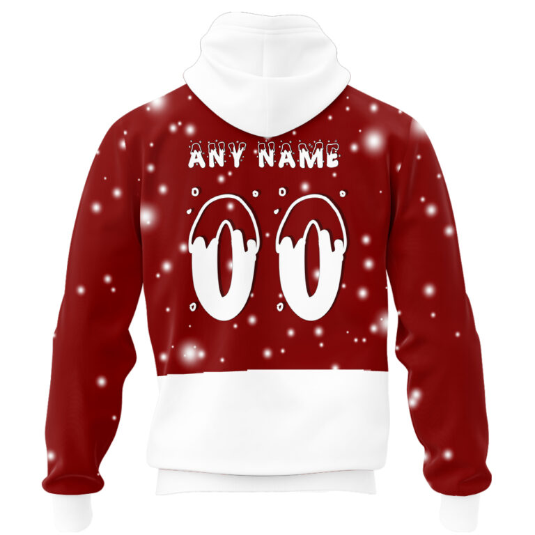NRL Brisbane Broncos Christmas | Custom Name & Number | Hoodie/Zip/T-Shirt/Knitted Sweaters/Polo