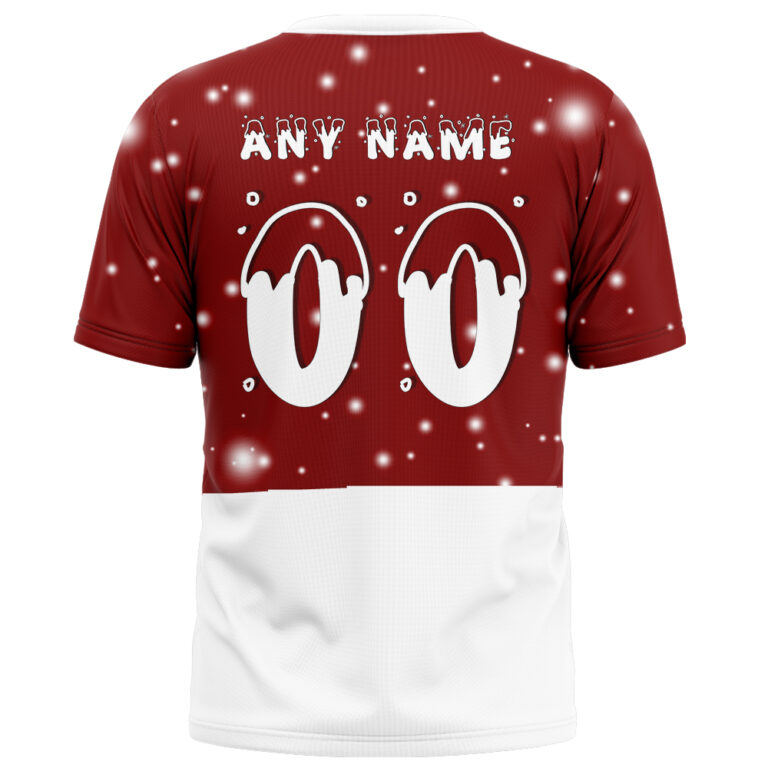 NRL Brisbane Broncos Christmas | Custom Name & Number | Hoodie/Zip/T-Shirt/Knitted Sweaters/Polo