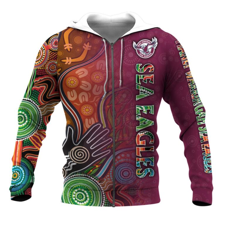 NRL Manly Warringah Sea Eagles | Custom Name & Number | Hoodie/Zip/T-Shirt/Long Sleeve