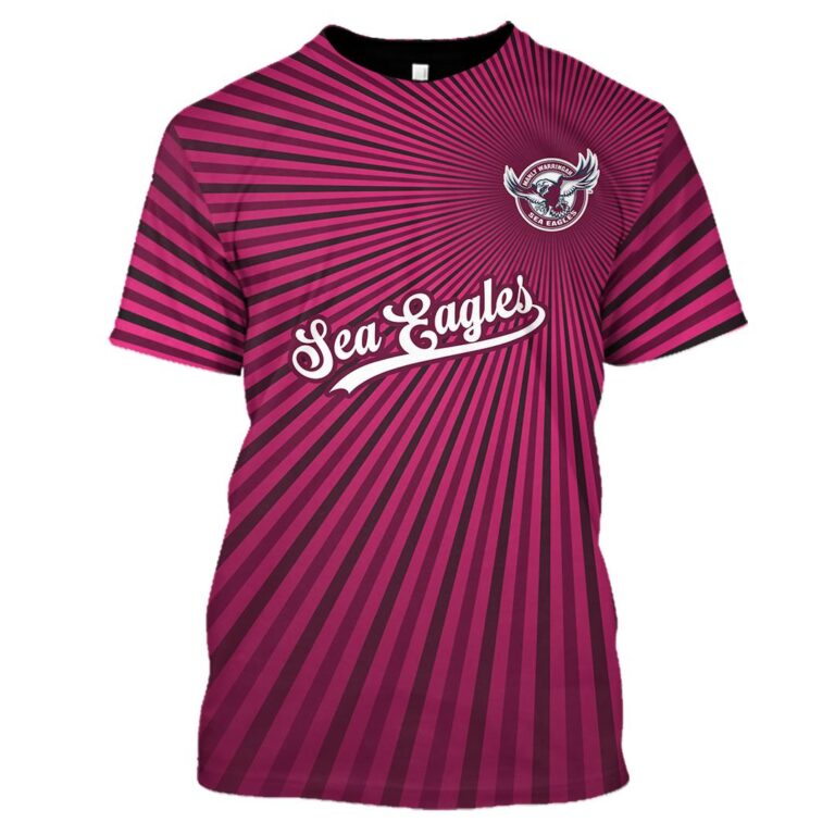 NRL Manly Warringah Sea Eagles | Custom Name & Number | Hoodie/Zip/T-Shirt/Long Sleeve