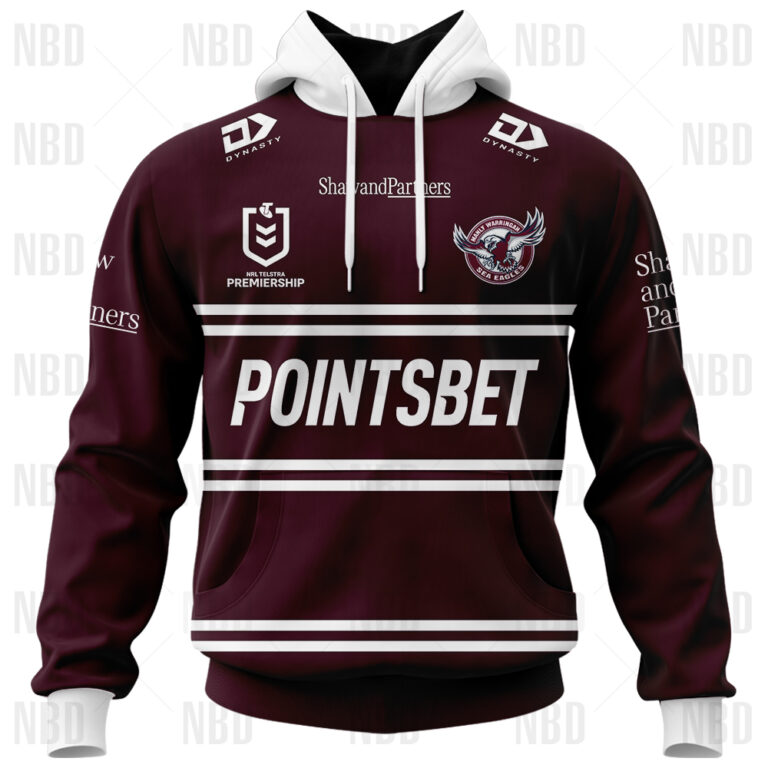 NRL Manly Warringah Sea Eagles Jersey 2022 Hoodie/Zip/T-Shirt/Long Sleeve/Hawaiian