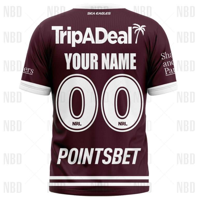 NRL Manly Warringah Sea Eagles Jersey 2022 Hoodie/Zip/T-Shirt/Long Sleeve/Hawaiian