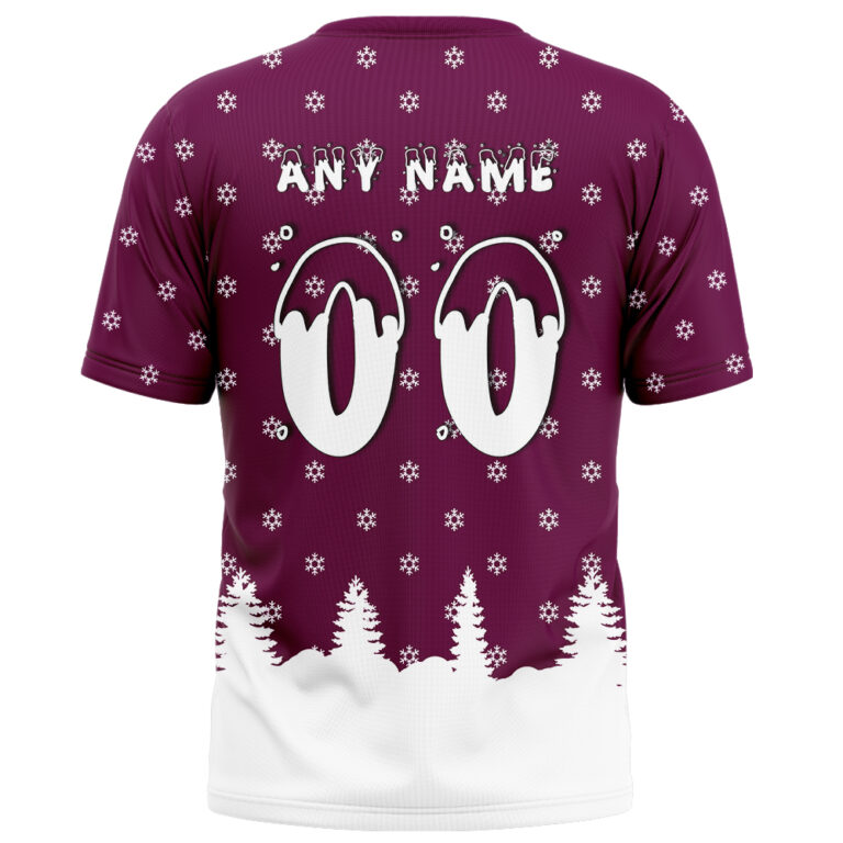 NRL Manly Warringah Sea Eagles Christmas Kid Kid Hoodie/Zip/T-Shirt/Polo/Knitted Sweaters/Long Paint