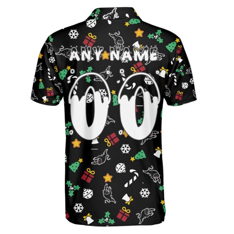 NRL Penrith Panthers Christmas | Custom Name & Number | Hoodie/Zip/T-Shirt/Knitted Sweaters/Polo