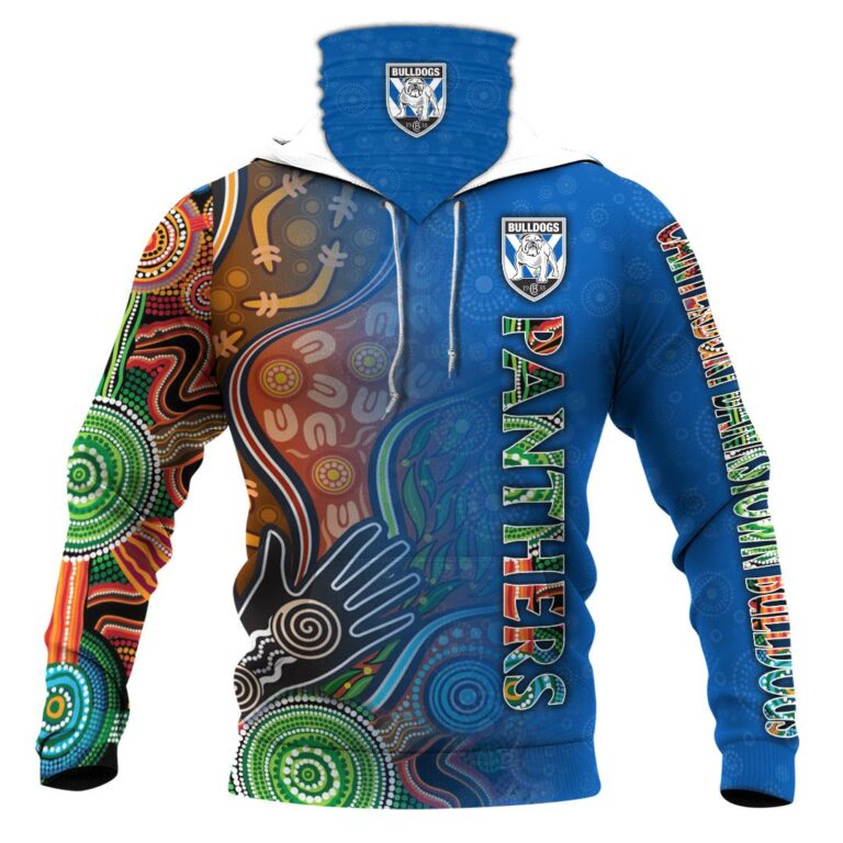 NRL Canterbury Bankstown Bulldogs - | Custom Name & Number | Hoodie/Zip/T-Shirt/Long Sleeve