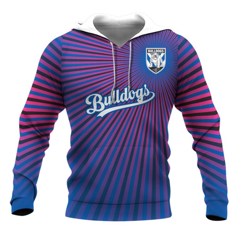 NRL Canterbury Bankstown Bulldogs - | Custom Name & Number | Hoodie/Zip/T-Shirt/Long Sleeve
