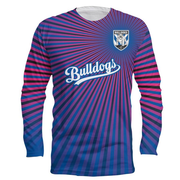 NRL Canterbury Bankstown Bulldogs - | Custom Name & Number | Hoodie/Zip/T-Shirt/Long Sleeve