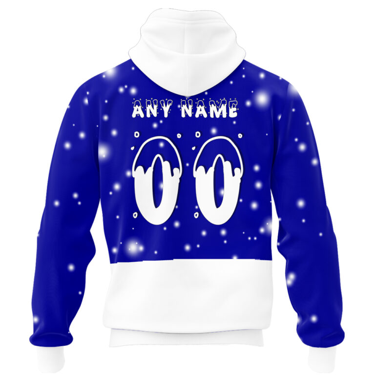 NRL Canterbury Bankstown Bulldogs Christmas | Custom Name & Number | Hoodie/Zip/T-Shirt/Knitted Sweaters/Polo