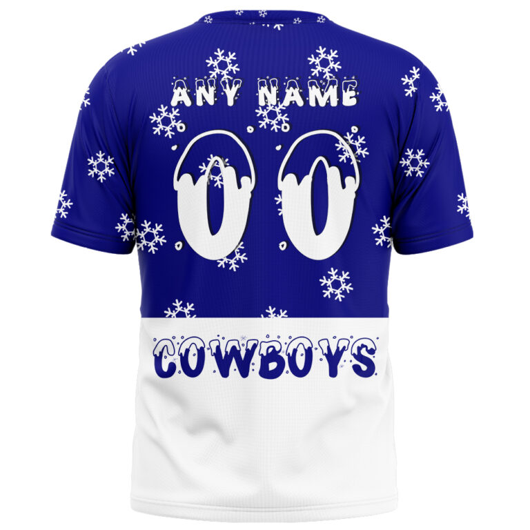 NRL North Queensland Cowboys Christmas | Custom Name & Number | Hoodie/Zip/T-Shirt/Knitted Sweaters/Polo