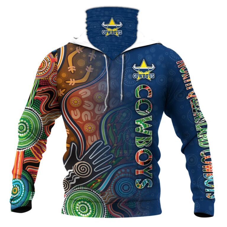 NRL North Queensland Cowboys | Custom Name & Number | Hoodie/Zip/T-Shirt/Long Sleeve