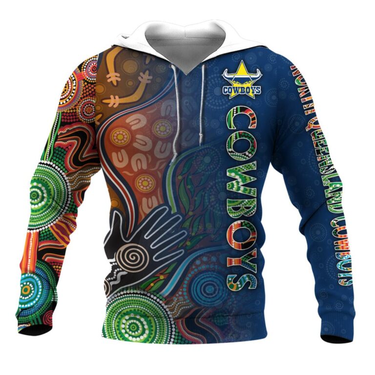 NRL North Queensland Cowboys | Custom Name & Number | Hoodie/Zip/T-Shirt/Long Sleeve