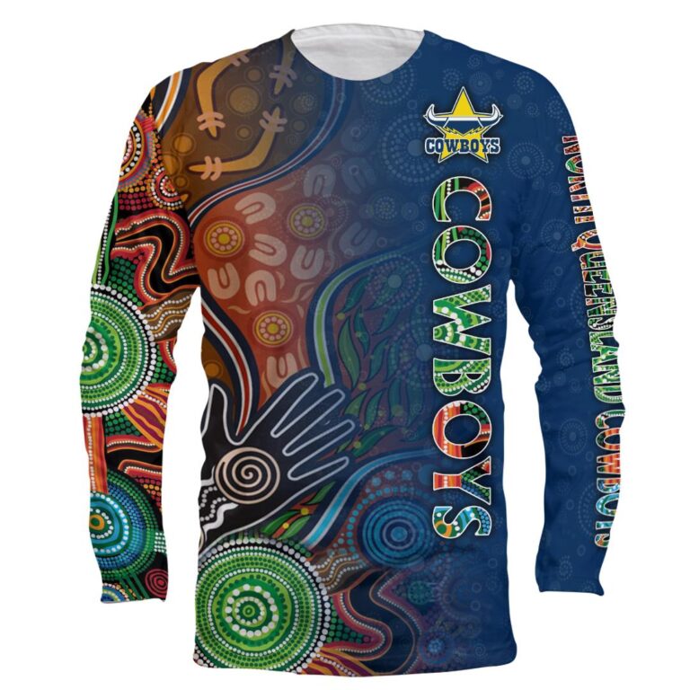 NRL North Queensland Cowboys | Custom Name & Number | Hoodie/Zip/T-Shirt/Long Sleeve