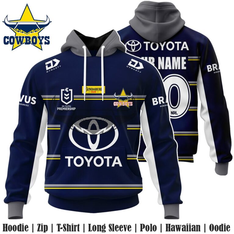 NRL North Queensland Cowboys Jersey 2022 Hoodie/Zip/T-Shirt/Long Sleeve/Hawaiian