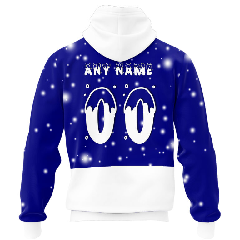 NRL North Queensland Cowboys Christmas | Custom Name & Number | Hoodie/Zip/T-Shirt/Knitted Sweaters/Polo