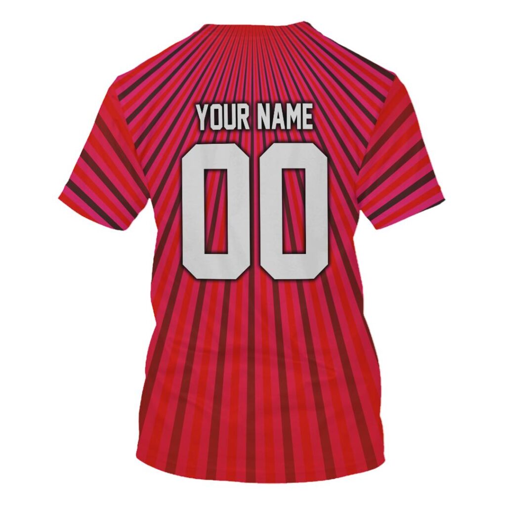 NRL St George Illawarra Dragons . | Cuom Name & Number | Hoodie/Zip/T-Shirt/Long Sleeve