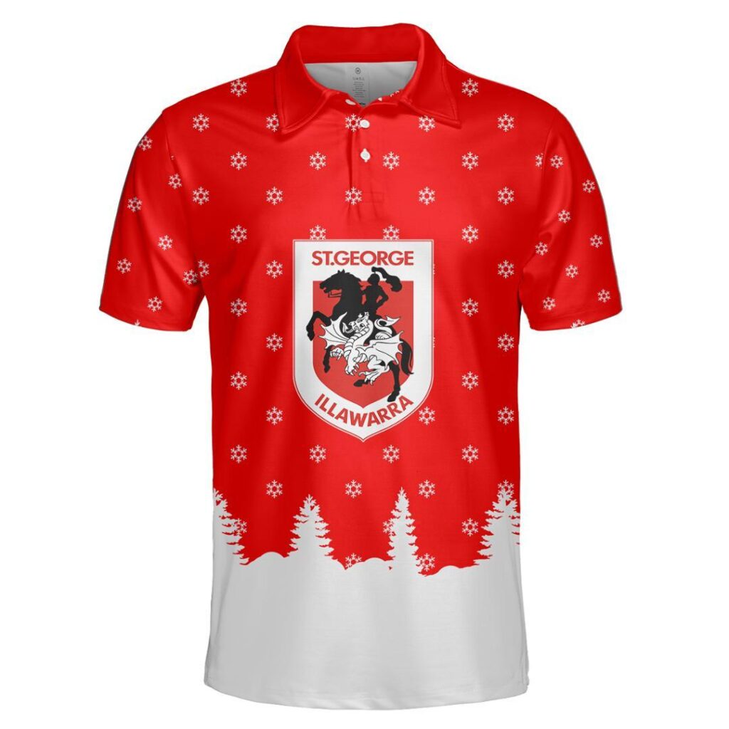 NRL St. George Illawarra Dragons Christmas Kid Kid Hoodie/Zip/T-Shirt/Polo/Knitted Sweaters/Long Paint