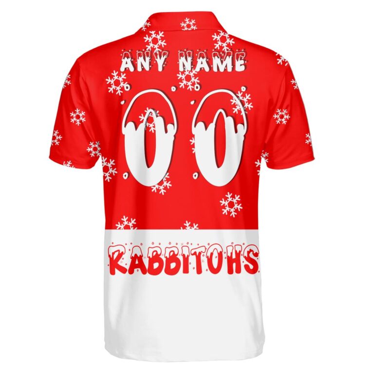NRL South Sydney Rabbitohs Christmas | Custom Name & Number | Hoodie/Zip/T-Shirt/Knitted Sweaters/Polo