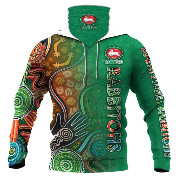 NRL South Sydney Rabbitohs | Custom Name & Number | Hoodie/Zip/T-Shirt/Long Sleeve