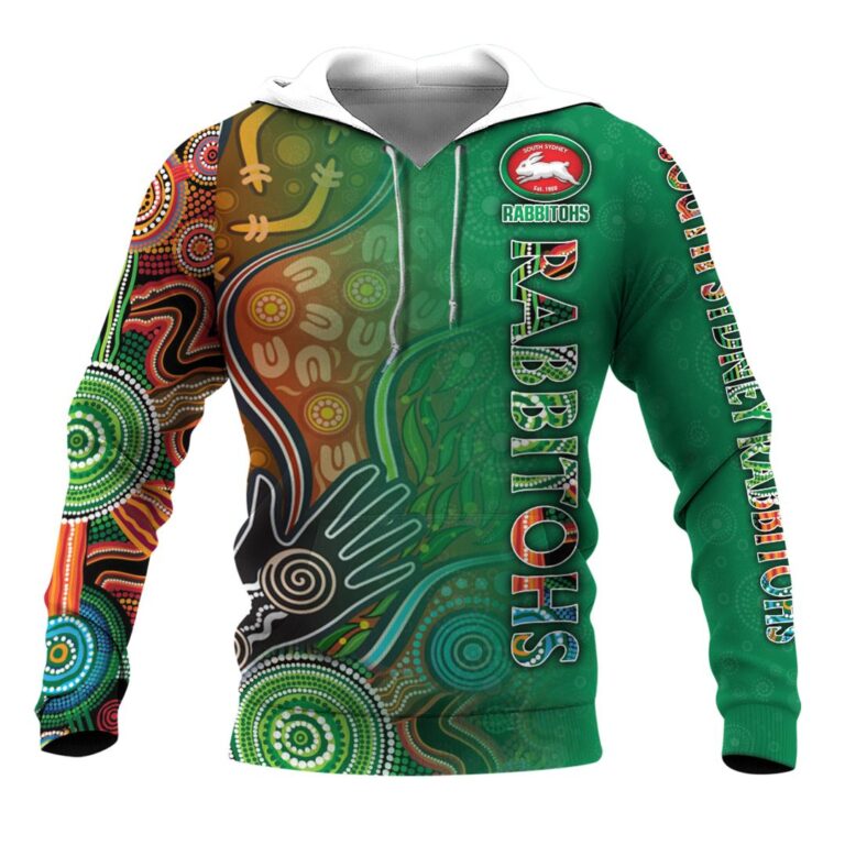 NRL South Sydney Rabbitohs | Custom Name & Number | Hoodie/Zip/T-Shirt/Long Sleeve