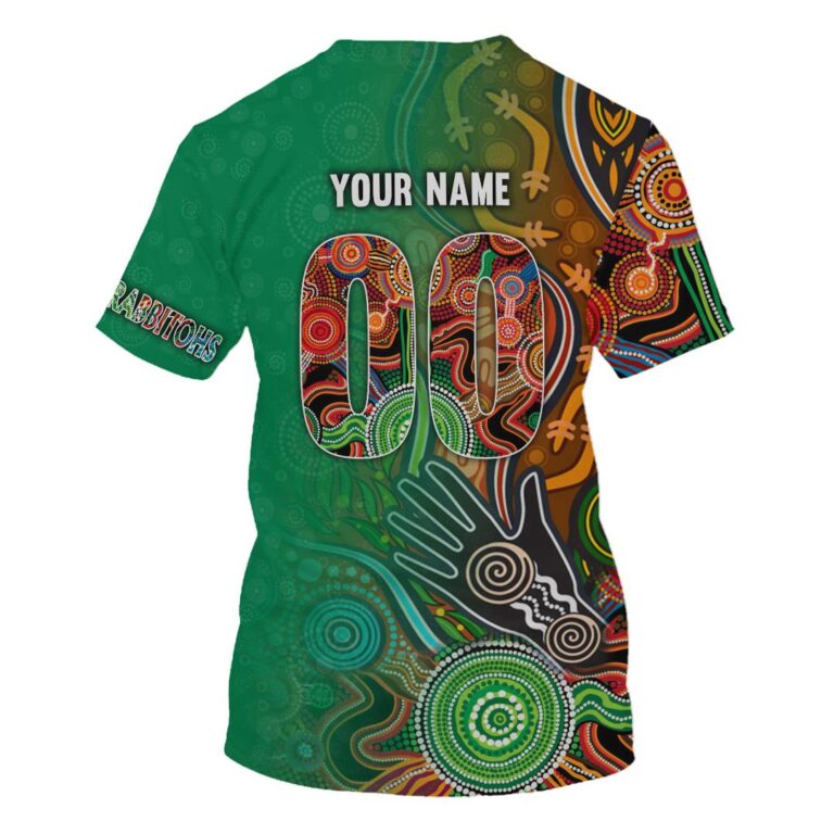 NRL South Sydney Rabbitohs | Custom Name & Number | Hoodie/Zip/T-Shirt/Long Sleeve