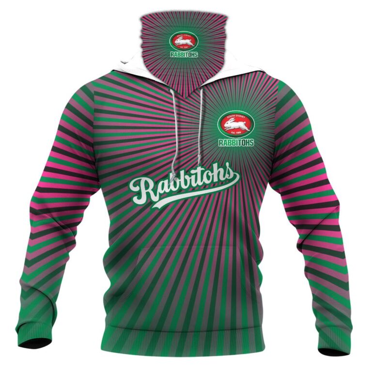NRL South Sydney Rabbitohs | Custom Name & Number | Hoodie/Zip/T-Shirt/Long Sleeve