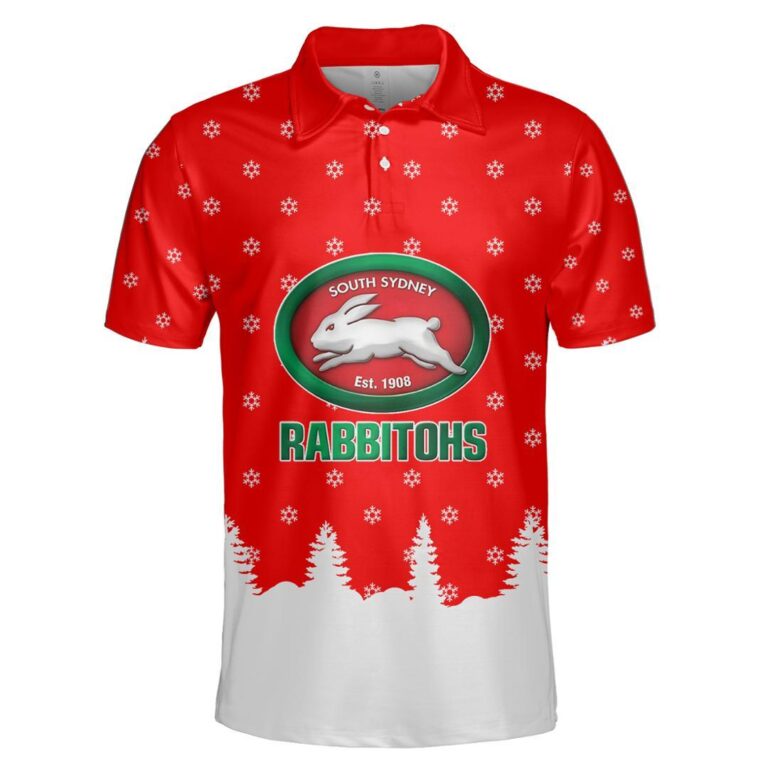 NRL South Sydney Rabbitohs Christmas Kid Kid Hoodie/Zip/T-Shirt/Polo/Knitted Sweaters/Long Paint