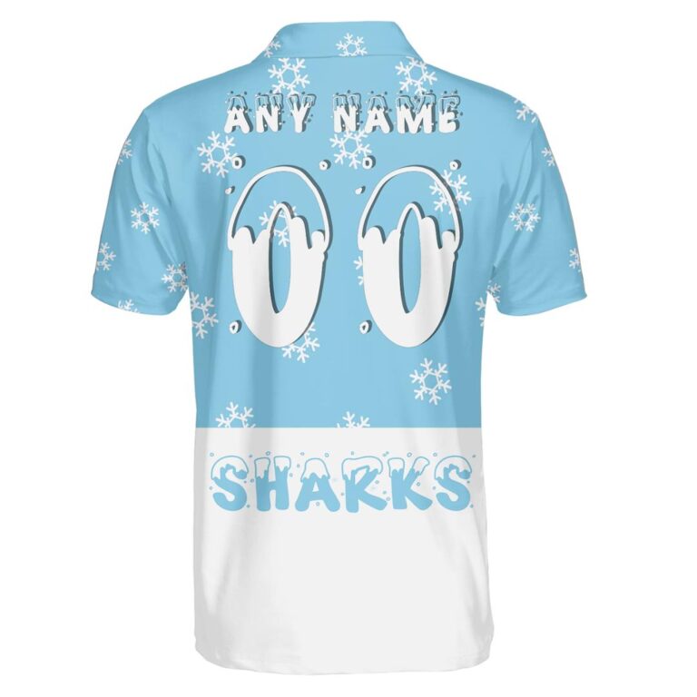 NRL Cronulla Sutherland Sharks Christmas | Custom Name & Number | Hoodie/Zip/T-Shirt/Knitted Sweaters/Polo