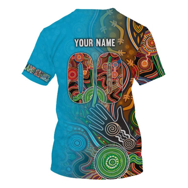 NRL Cronulla-Sutherland Sharks | Custom Name & Number | Hoodie/Zip/T-Shirt/Long Sleeve