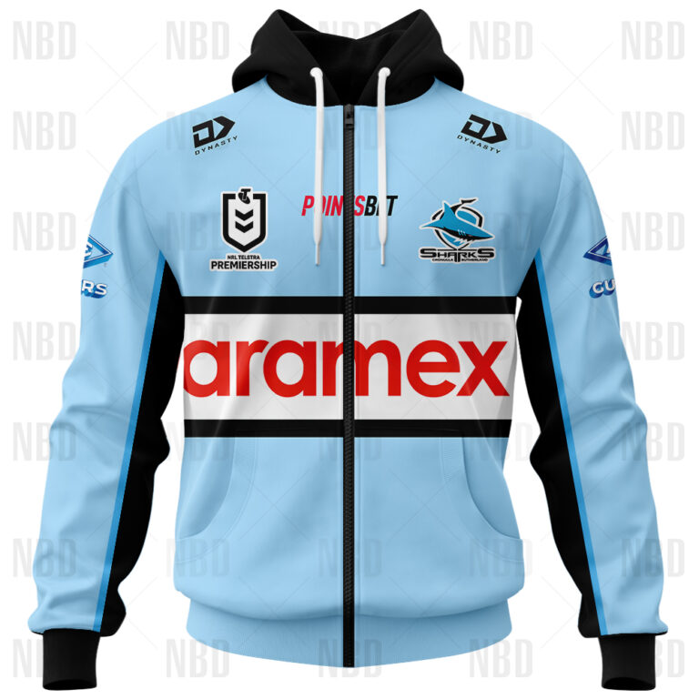 NRL Cronulla-Sutherland Sharks Jersey 2022 Hoodie/Zip/T-Shirt/Long Sleeve/Hawaiian
