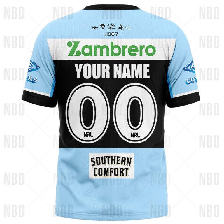 NRL Cronulla-Sutherland Sharks Jersey 2022 Hoodie/Zip/T-Shirt/Long Sleeve/Hawaiian