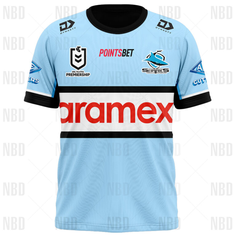 NRL Cronulla-Sutherland Sharks Jersey 2022 Hoodie/Zip/T-Shirt/Long Sleeve/Hawaiian