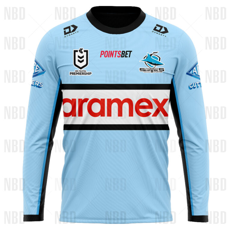 NRL Cronulla-Sutherland Sharks Jersey 2022 Hoodie/Zip/T-Shirt/Long Sleeve/Hawaiian