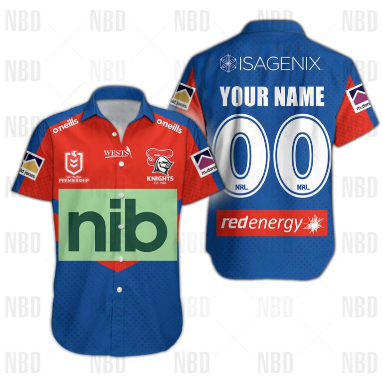 NRL Newcastle Knights Jersey 2022 Hoodie/Zip/T-Shirt/Long Sleeve/Hawaiian