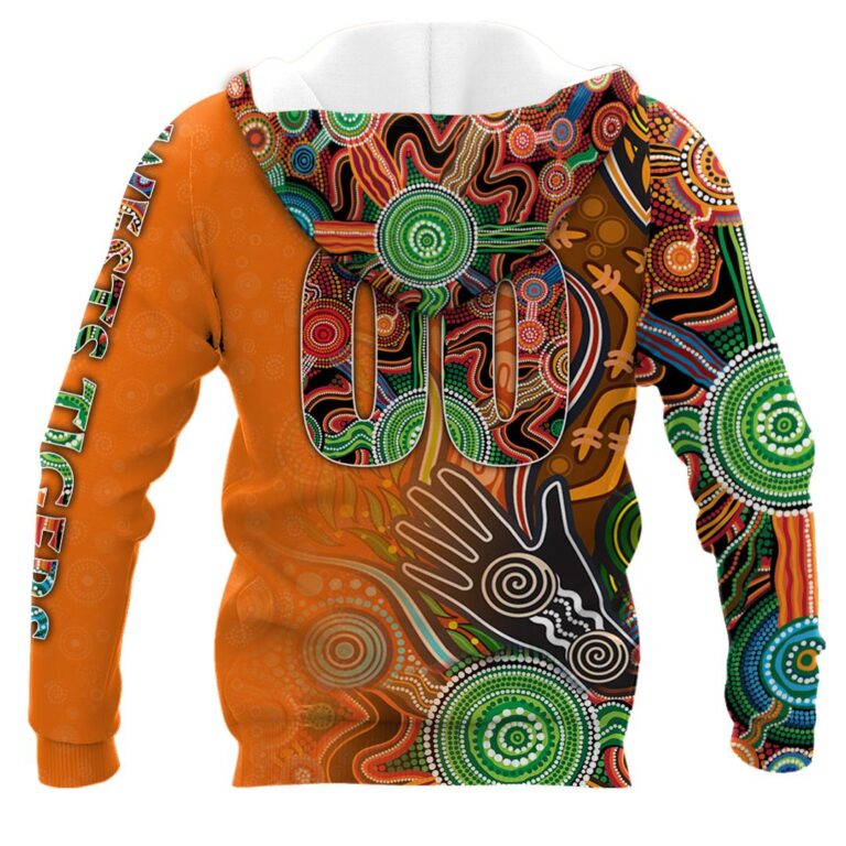 NRL Wests Tigers | Custom Name & Number | Hoodie/Zip/T-Shirt/Long Sleeve