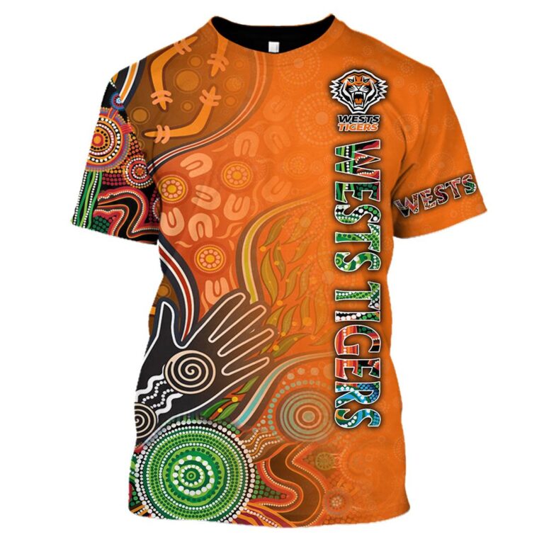 NRL Wests Tigers | Custom Name & Number | Hoodie/Zip/T-Shirt/Long Sleeve