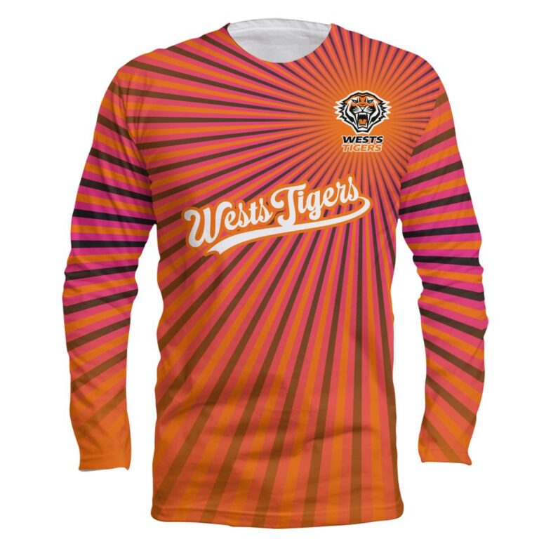 NRL Wests Tigers | Custom Name & Number | Hoodie/Zip/T-Shirt/Long Sleeve