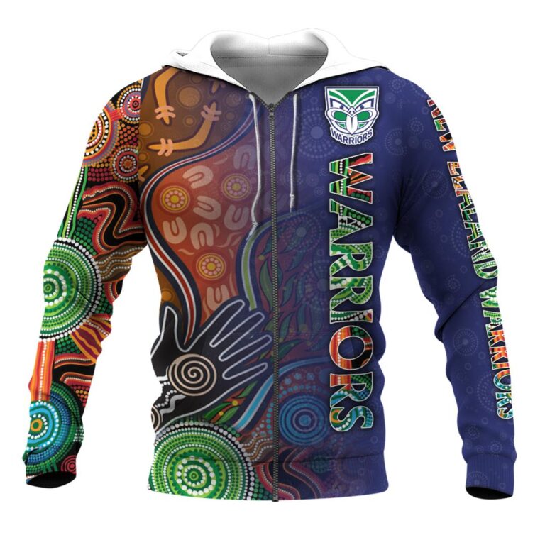 NRL New Zealand Warriors | Custom Name & Number | Hoodie/Zip/T-Shirt/Long Sleeve